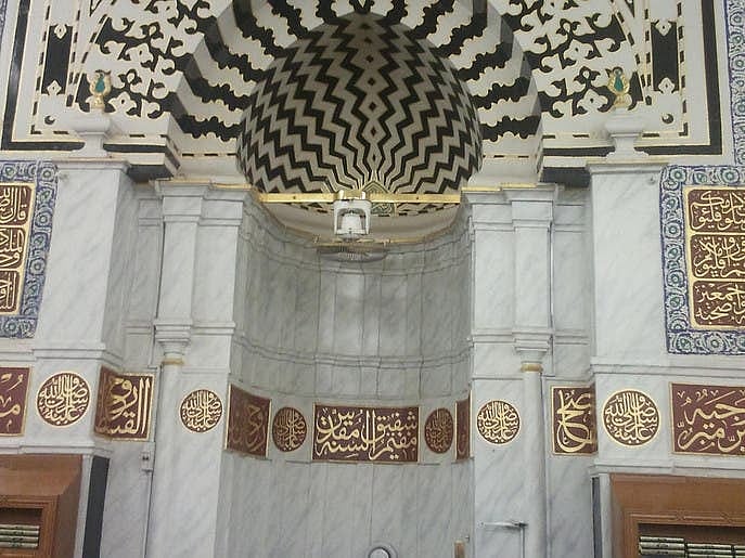 مسجد نبوی کی محرابیں: سجاوٹ اور خوبصورتی کے بےمثال نمونے