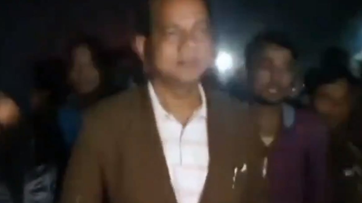 مغربی بنگال کے وزیر ذاکر حسین کی بم حملہ سے قبل کی تصویر / آئی اے این ایس