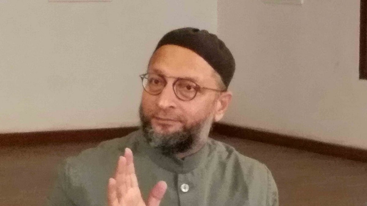 اسدالدین اویسی، تصویر آئی اے این ایس
