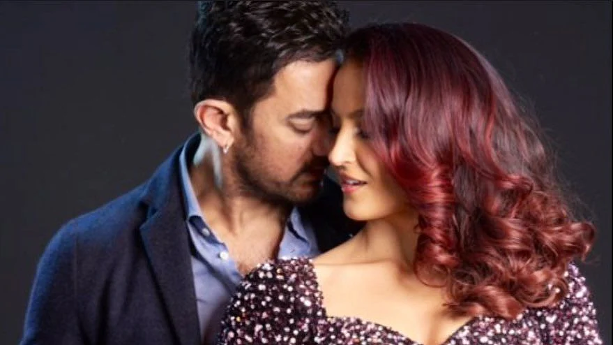 عامر خان و ایلی انرام، تصویر ٹوئٹر @ElliAvrRam