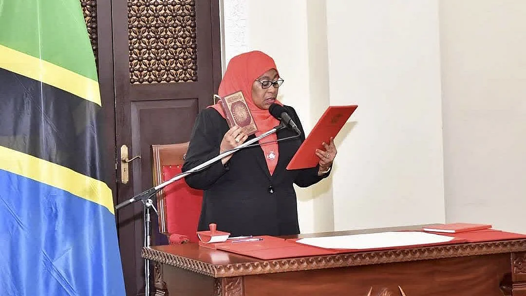 تنزانیہ کی پہلی خاتون صدر سامیہ حسن / Getty Images