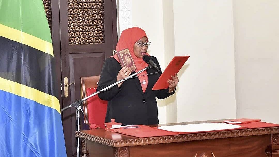 تنزانیہ کی پہلی خاتون صدر سامیہ حسن / Getty Images
