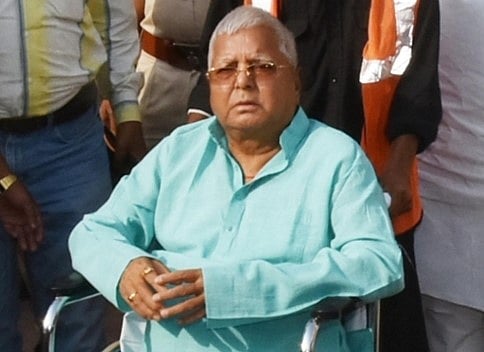 آر جے ڈی چیف لالو پرساد کی طبیعت بگڑی، ایئرایمبولنس سے دہلی جانے کا فیصلہ