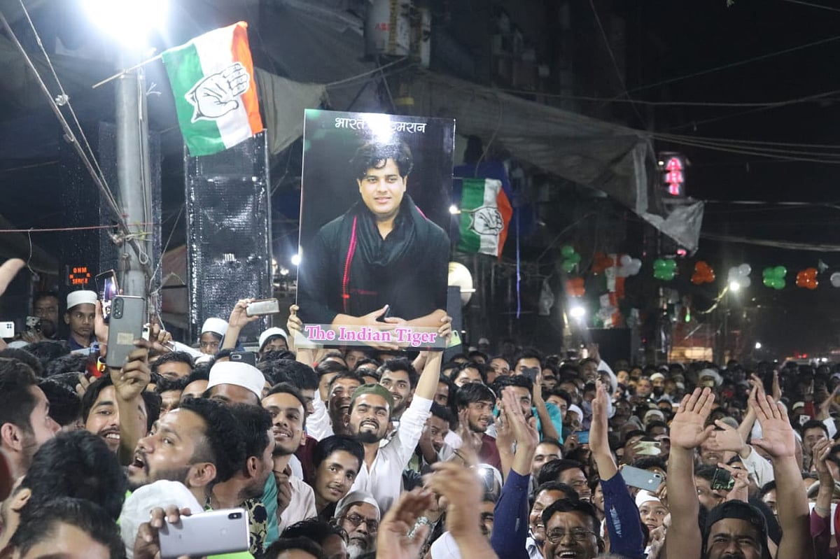 چوہان بانگر کی زندہ دل عوام نے کیجریوال کو ہرانے کا کام کیا: عمران پرتاپ گڑھی