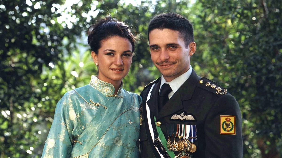 شہزادہ حمزہ اور شہزادی نور / Getty Images