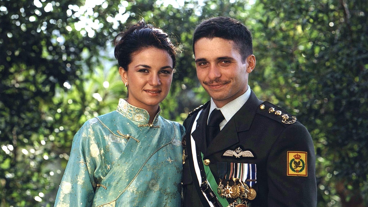 شہزادہ حمزہ اور شہزادی نور / Getty Images