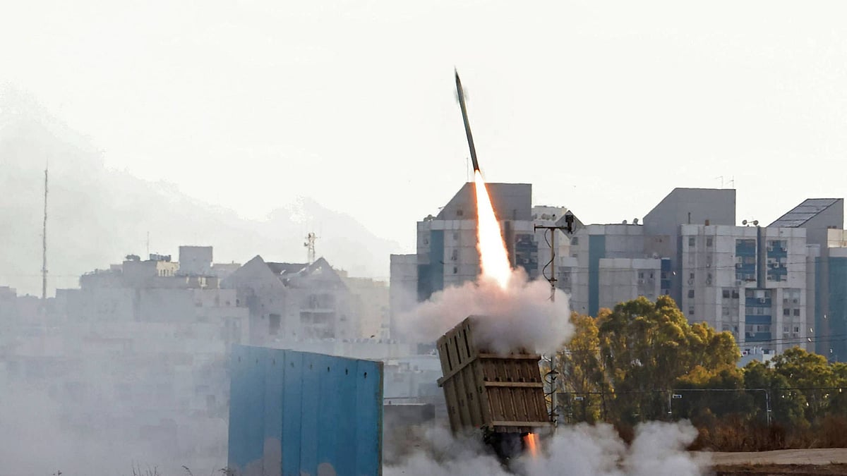 اسرائیل کا آئرن ڈوم / تصویر بشکریہ haaretz.com
