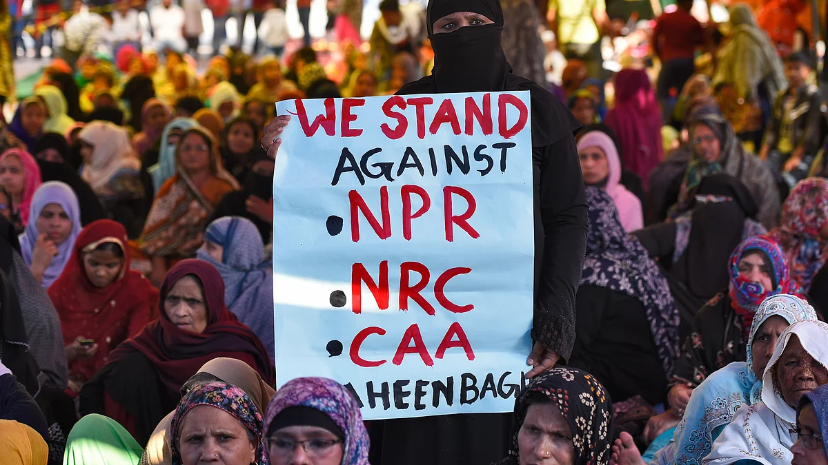 شاہین باغ میں سی اے اے مخالف مظاہرہ / Getty Images