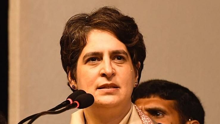 پرینکا گاندھی، تصویر آئی اے این ایس