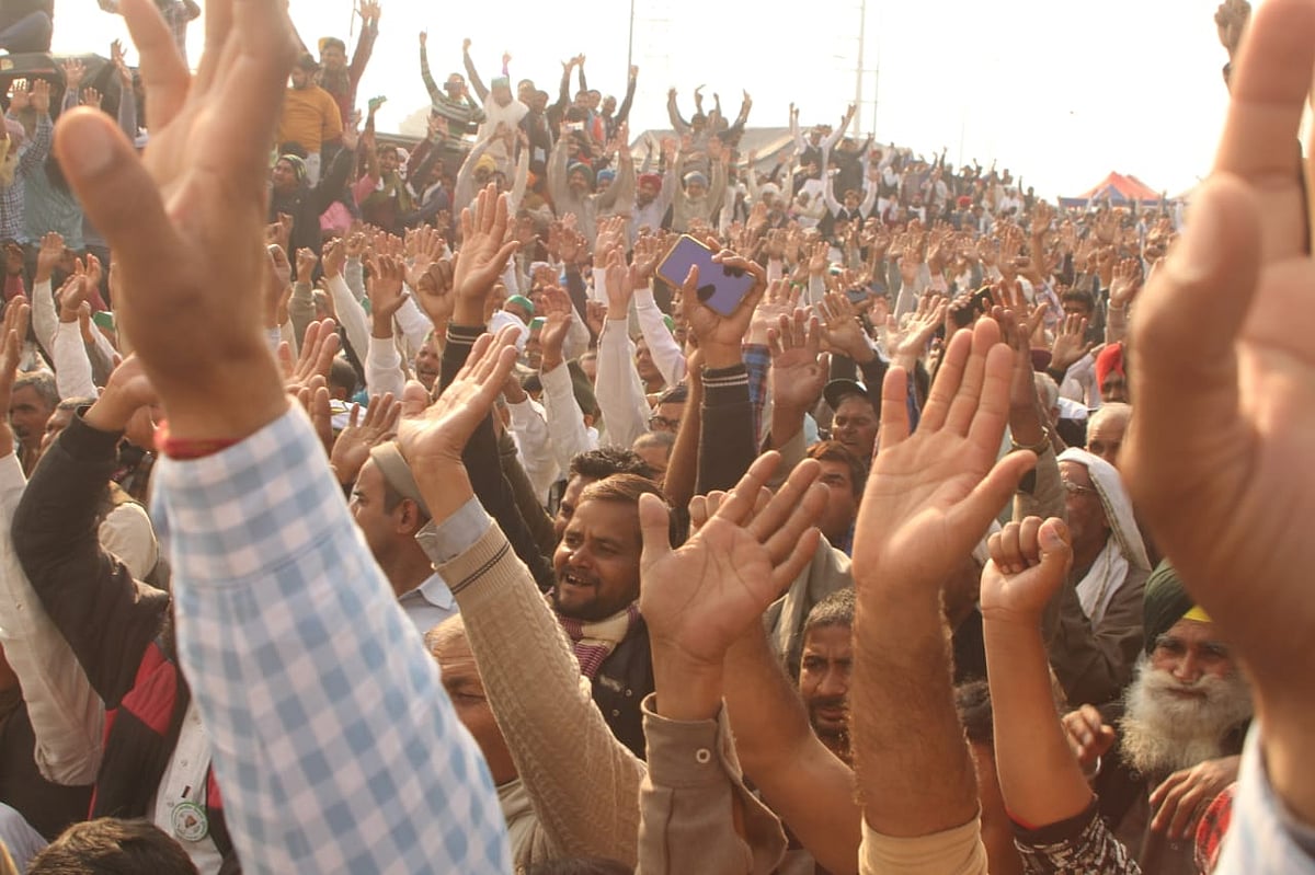 متنازعہ زرعی قوانین معاملہ: کسان تنظیموں نے بی جے پی لیڈر کے گھر کا کیا محاصرہ