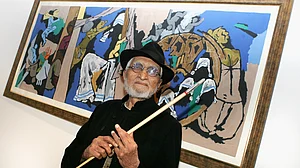 ایم ایف حسین، جنہیں قدرت نے برش و رنگوں کے ذریعے شاہکار تراشنے کا فن عطا کیا