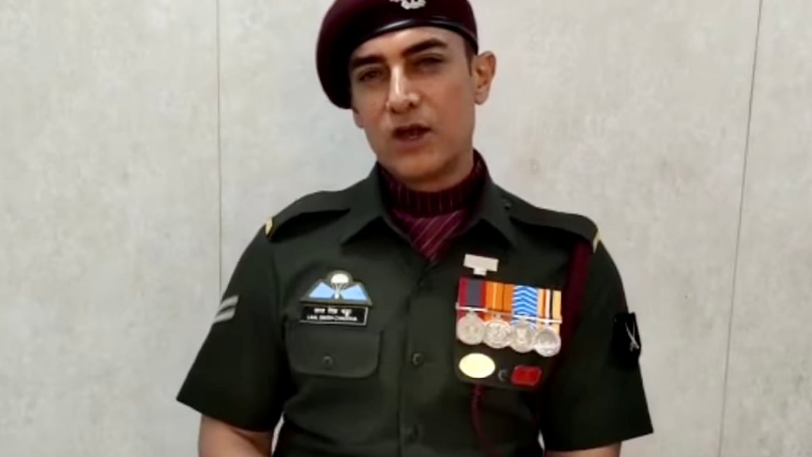 عامر خان کا نیا لک / سوشل میڈیا
