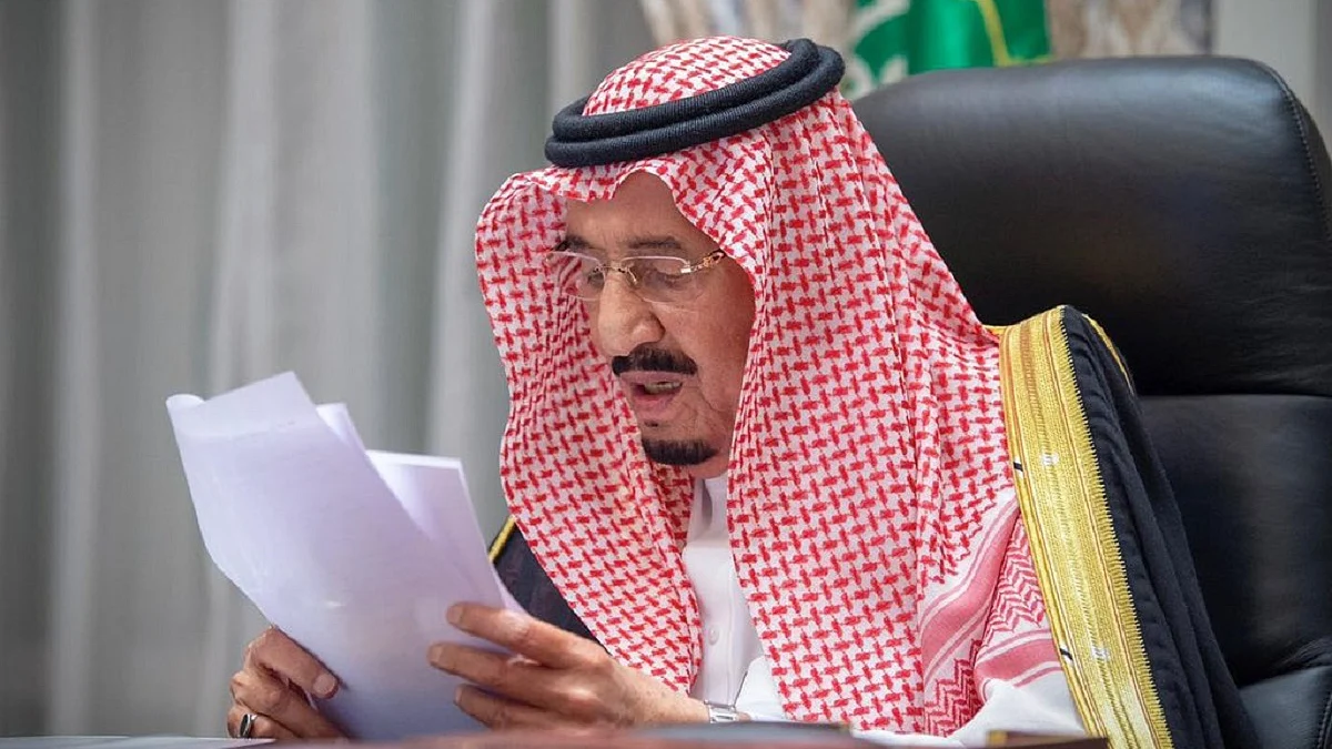 سعودی فرماں روا شاہ سلمان، تصویر آئی اے این ایس