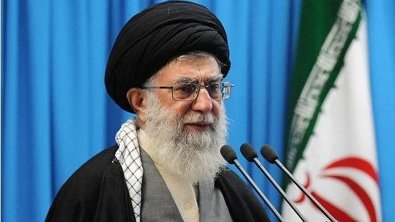 آیت اللہ خامنہ ای کی فائل تصویر آئی اے این ایس  