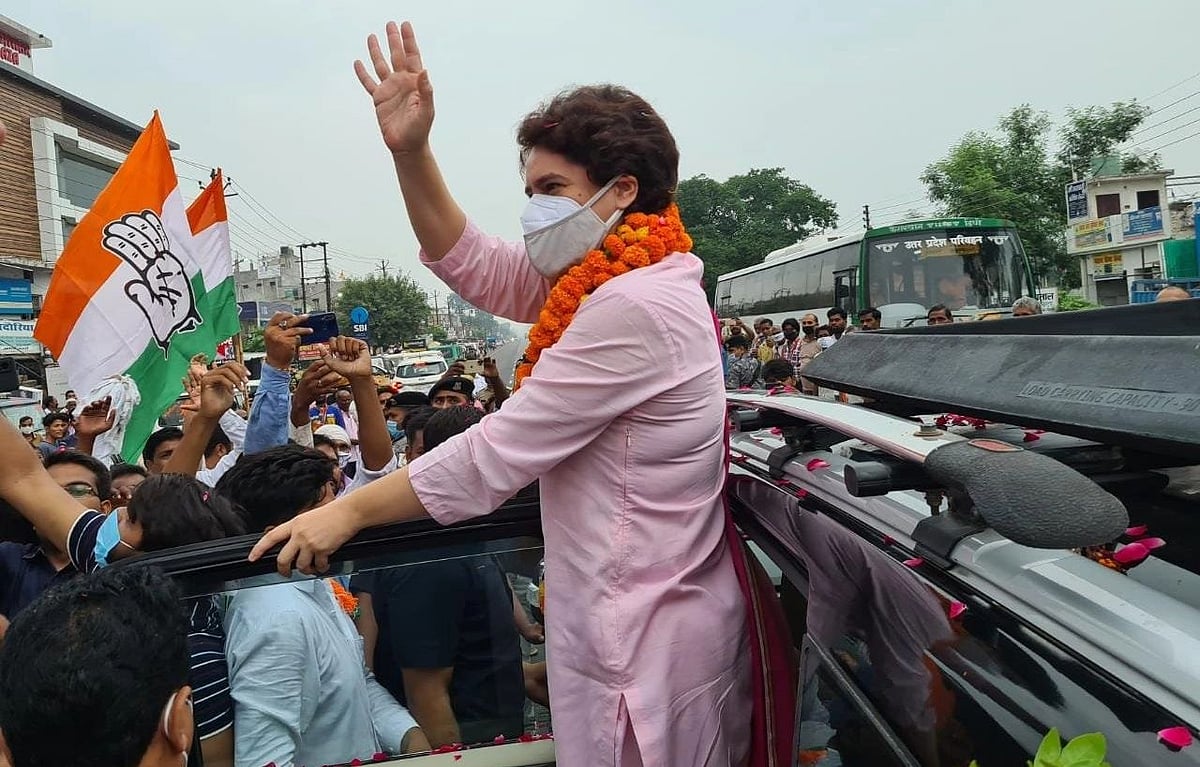 پرینکا گاندھی لکھیم پور کھیری کے لئے روانہ، بدسلوکی کی شکار خواتین اور ریپ متاثرہ بچیوں سے ملاقات متوقع