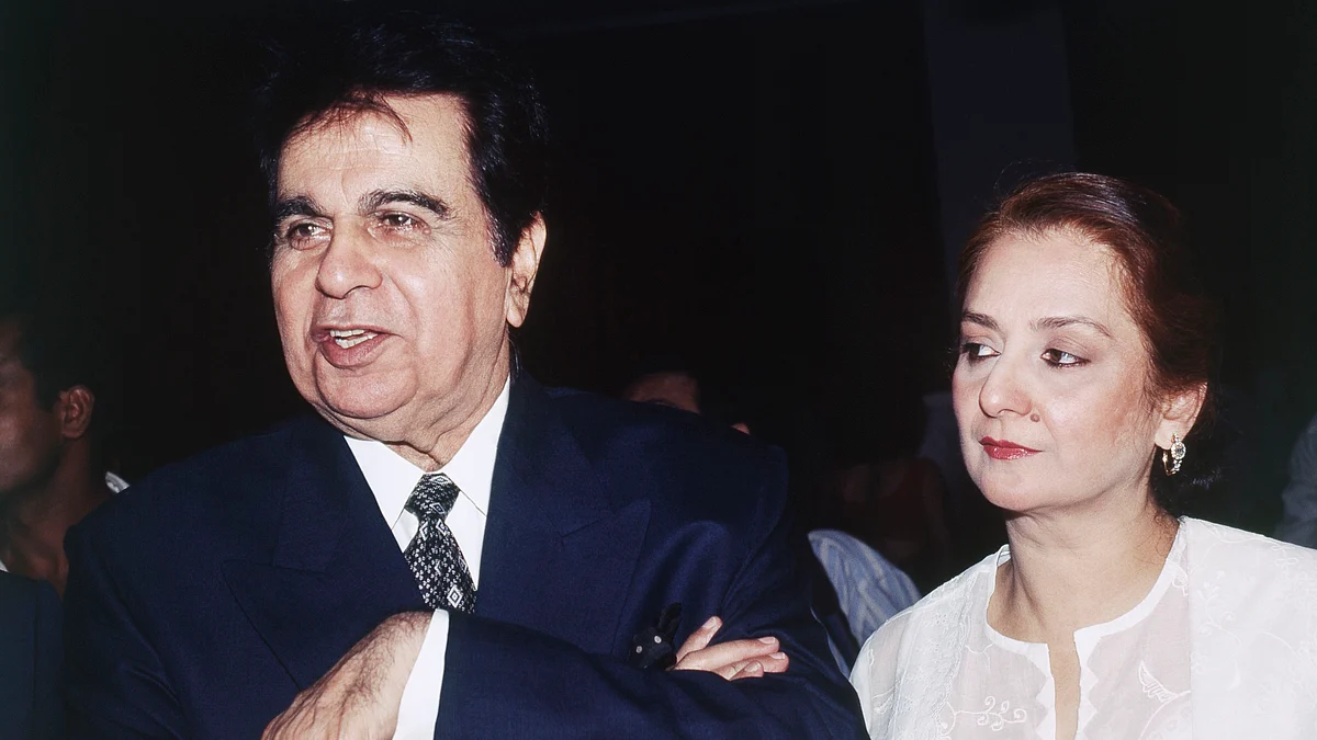 دلیپ کمار، سائرہ بانو / Getty Images