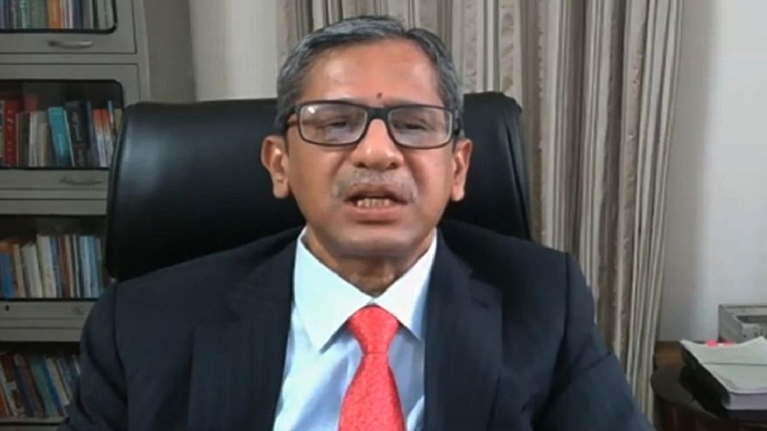 چیف جسٹس آف انڈیا این وی رمنا، تصویر آئی اے این ایس
