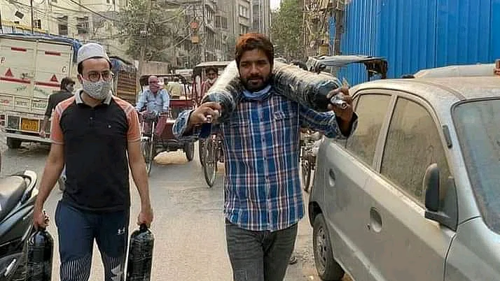 شارٹ فلم آکسیجن مین کا ایک منظر / تصویر محمد تسلیم