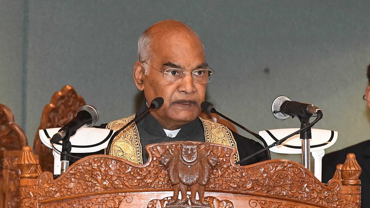 صدر رام ناتھ کوند، تصویر ٹوئٹر @rashtrapatibhvn