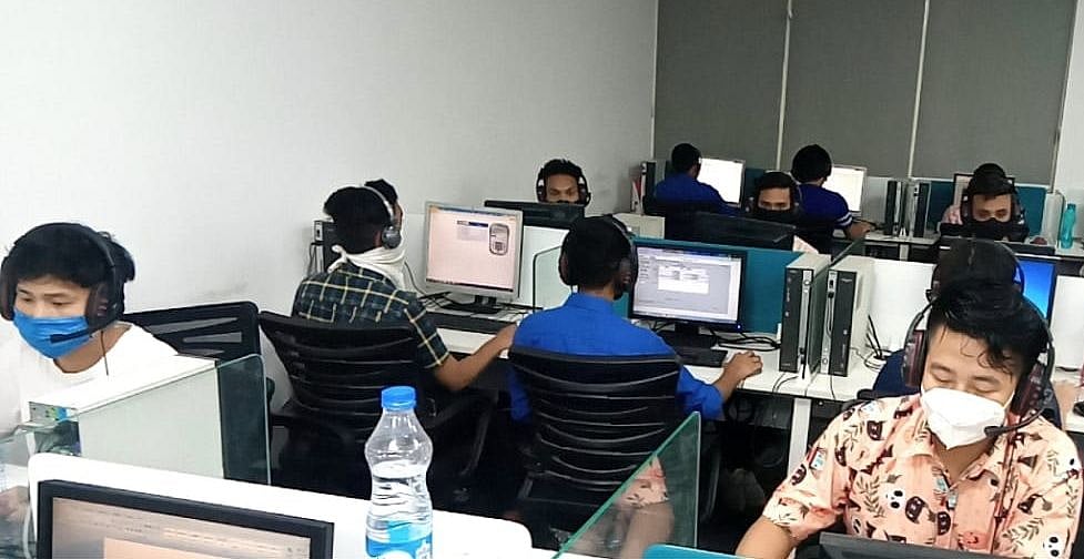 گروگرام میں فرضی کال سینٹر کا پردہ فاش، 7 افراد گرفتار