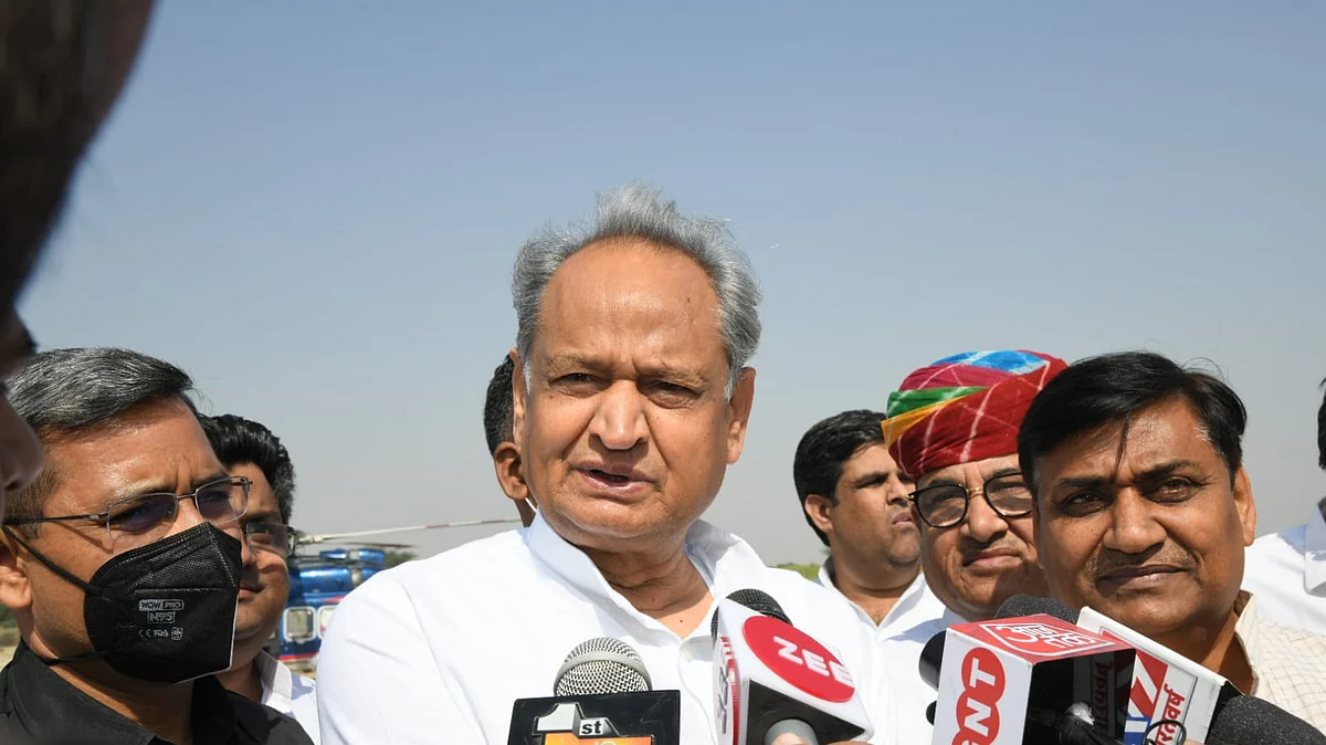 اشوک گہلوت، تصویر ٹوئٹر @ashokgehlot51