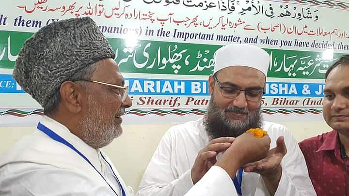 امارت شرعیہ کے نئے امیر شریعت مولانا احمد ولی فیصل رحمانی