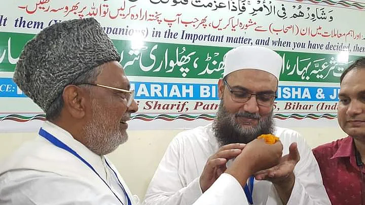 امارت شرعیہ کے نئے امیر شریعت مولانا احمد ولی فیصل رحمانی