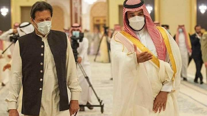 عمران خان سعودی عرب کے دورہ پر