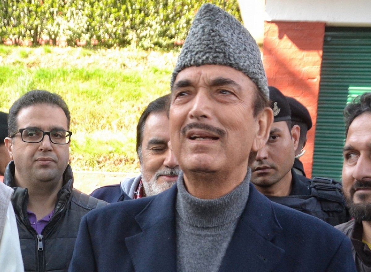 جموں و کشمیر میں جلد از جلد اسمبلی انتخابات کرائے جائیں اور ریاستی درجہ بھی بحال کیا جائے: غلا م نبی آزاد