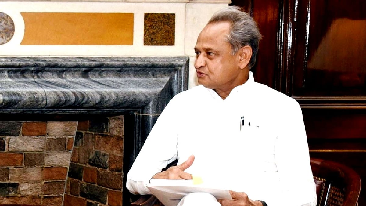 وزیراعلی اشوک گہلوت، تصویر آئی اے این ایس