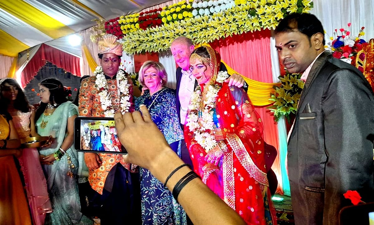 فرانس کی لڑکی کو بہاری لڑکے سے ہو گئی محبت، شادی کرنے پہنچ گئی بیگوسرائے