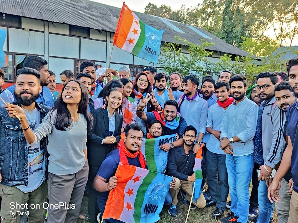 گواہاٹی یونیورسٹی میں این ایس یو آئی کی تاریخی فتح، 5 اہم سیٹوں پر قبضہ، اے بی وی پی کا صفایا
