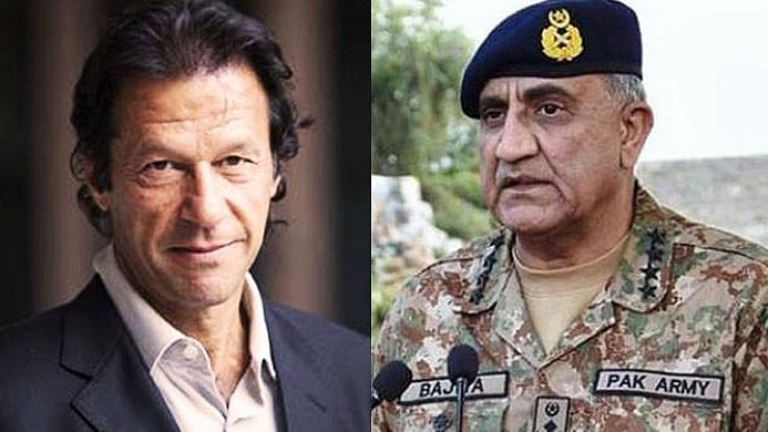 عمران خان، قمر جاوید باجوہ