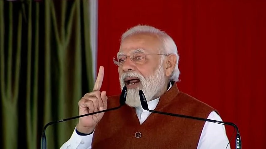پی ایم مودی، تصویر ٹوئٹر@BJP4UP