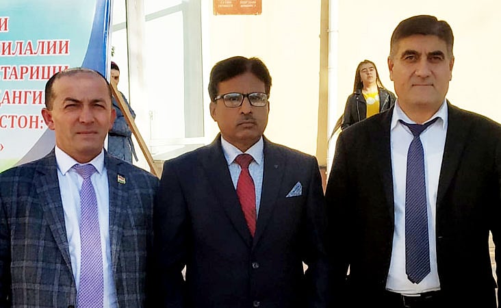 مشتاق صدف تاجکستان میں پی ایچ ڈی کے اولین ہندوستانی نگراں مقرر