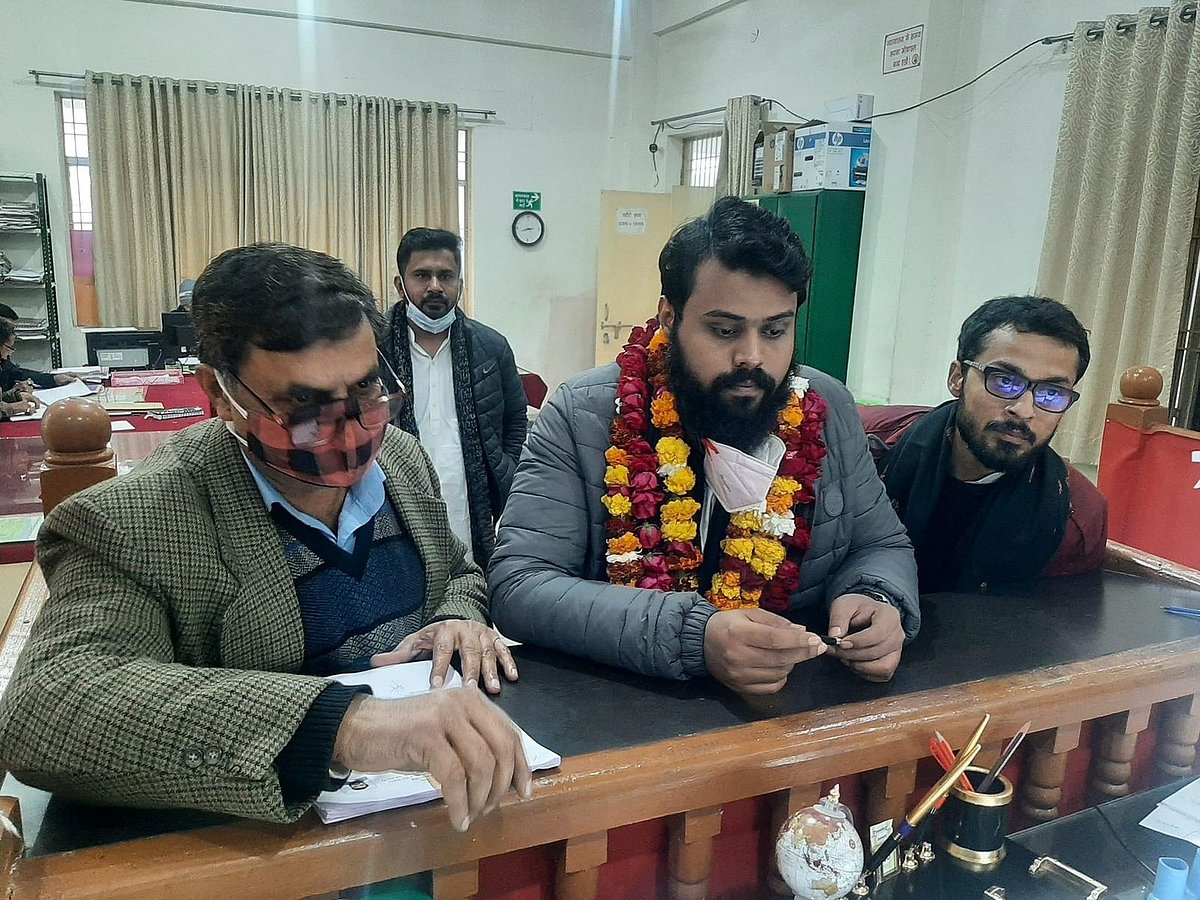 یوپی انتخاب: علی گڑھ سے کانگریس امیدوار سلمان امتیاز کو ضلع بدر کرنے کا حکم