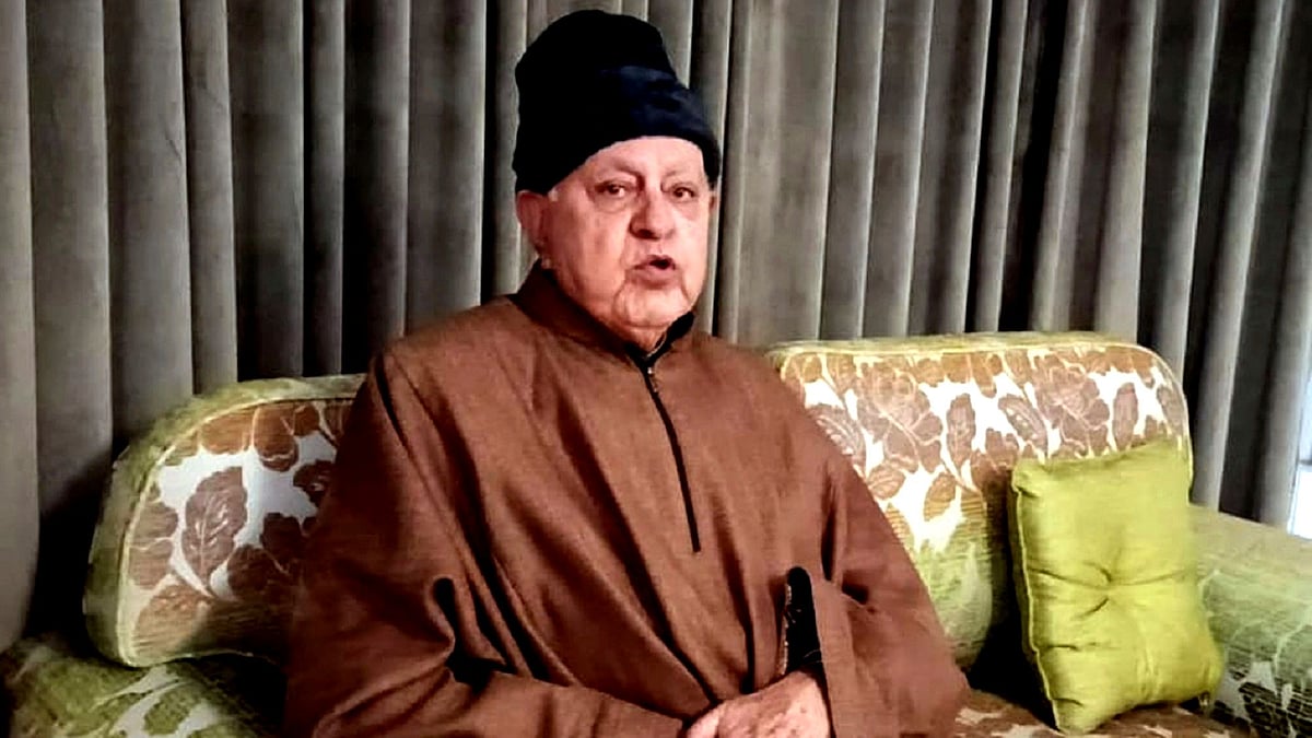 فاروق عبداللہ، تصویر آئی اے این ایس