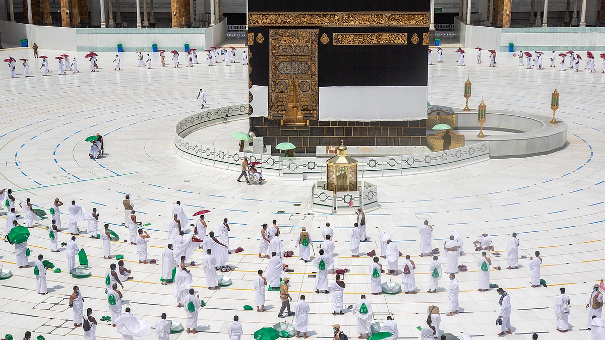 خانہ کعبہ، تصویر یو این آئی
