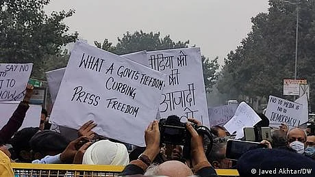 بھارت میں پریس کی آزادی پر قدغن لگانے کی ایک اور کوشش