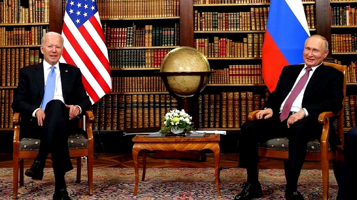 بائیڈن- پیوٹن، تصویر آئی اے این ایس