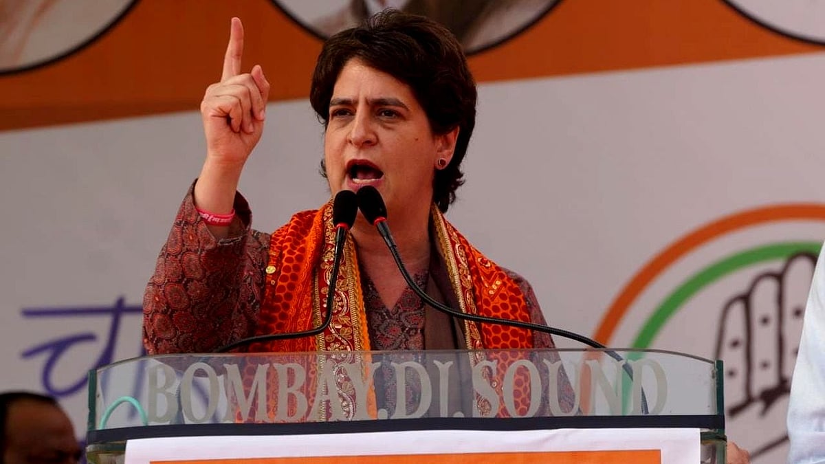 پرینکا گاندھی / تصویر بشکریہ ٹوئٹر / @INCIndia
