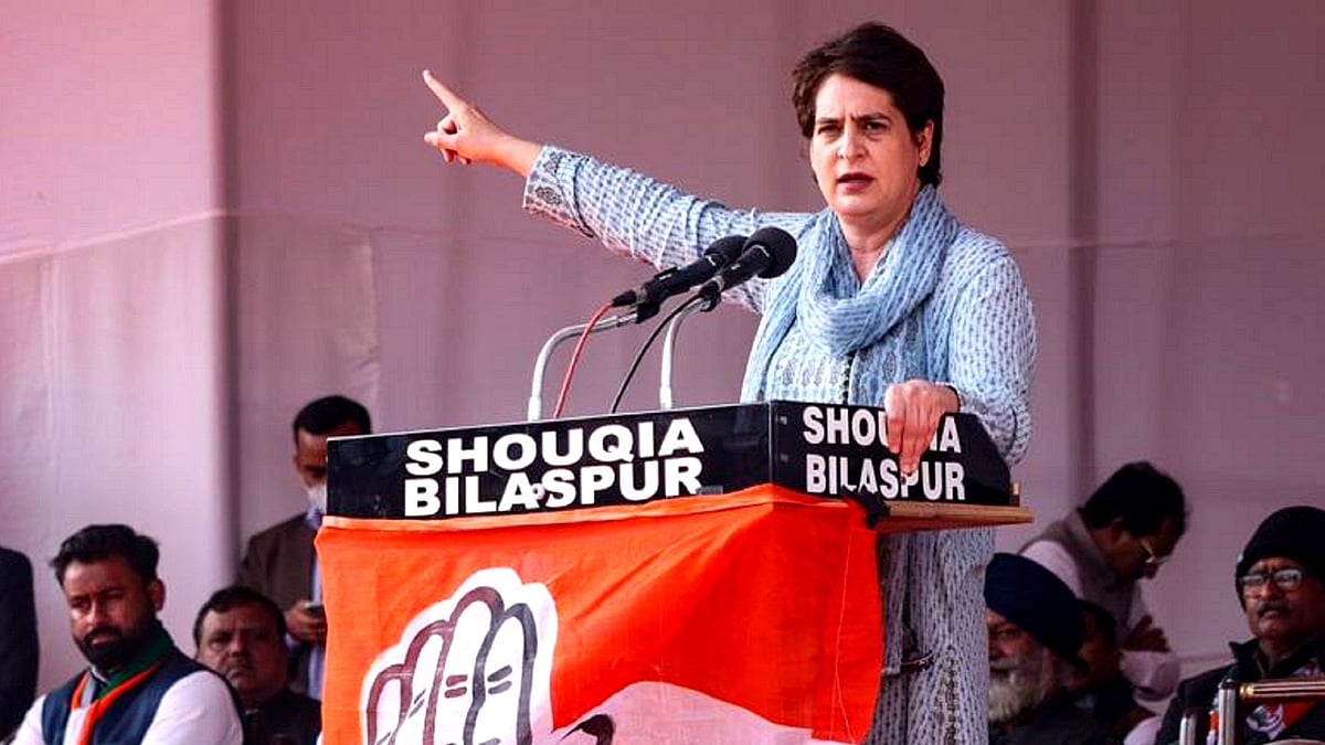 پرینکا گاندھی، تصویر ٹوئٹر @INCIndia