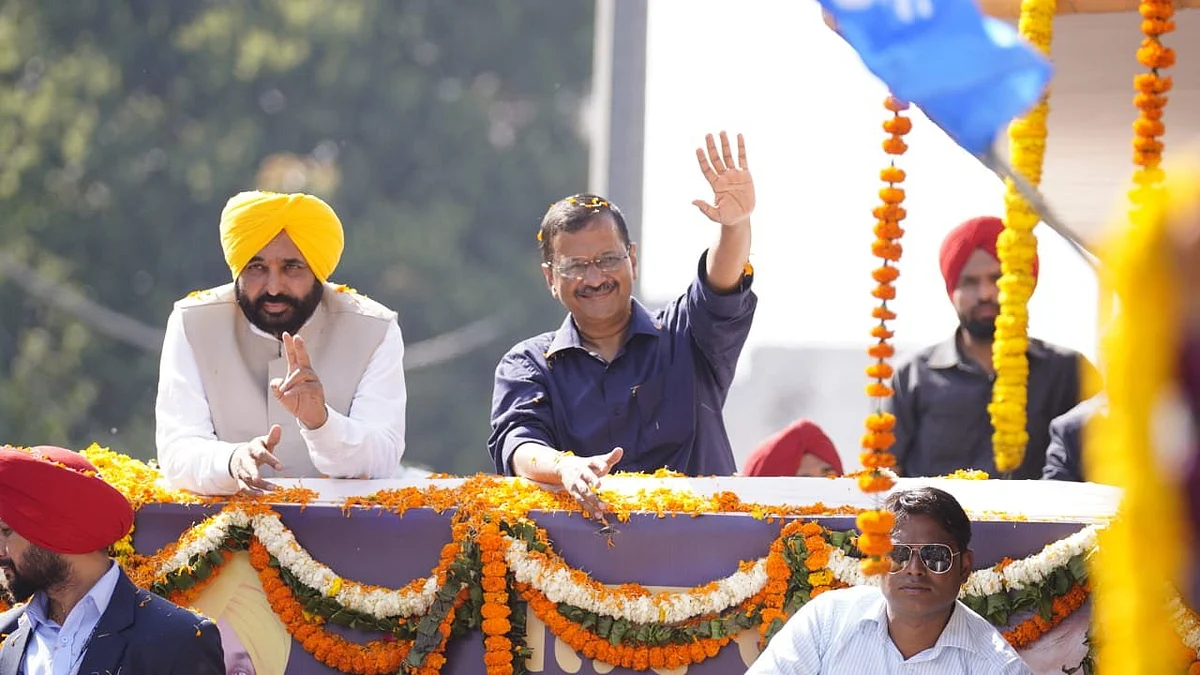 امرتسر میں عآپ کا روڈ شو / ٹوئٹر / @AamAadmiParty