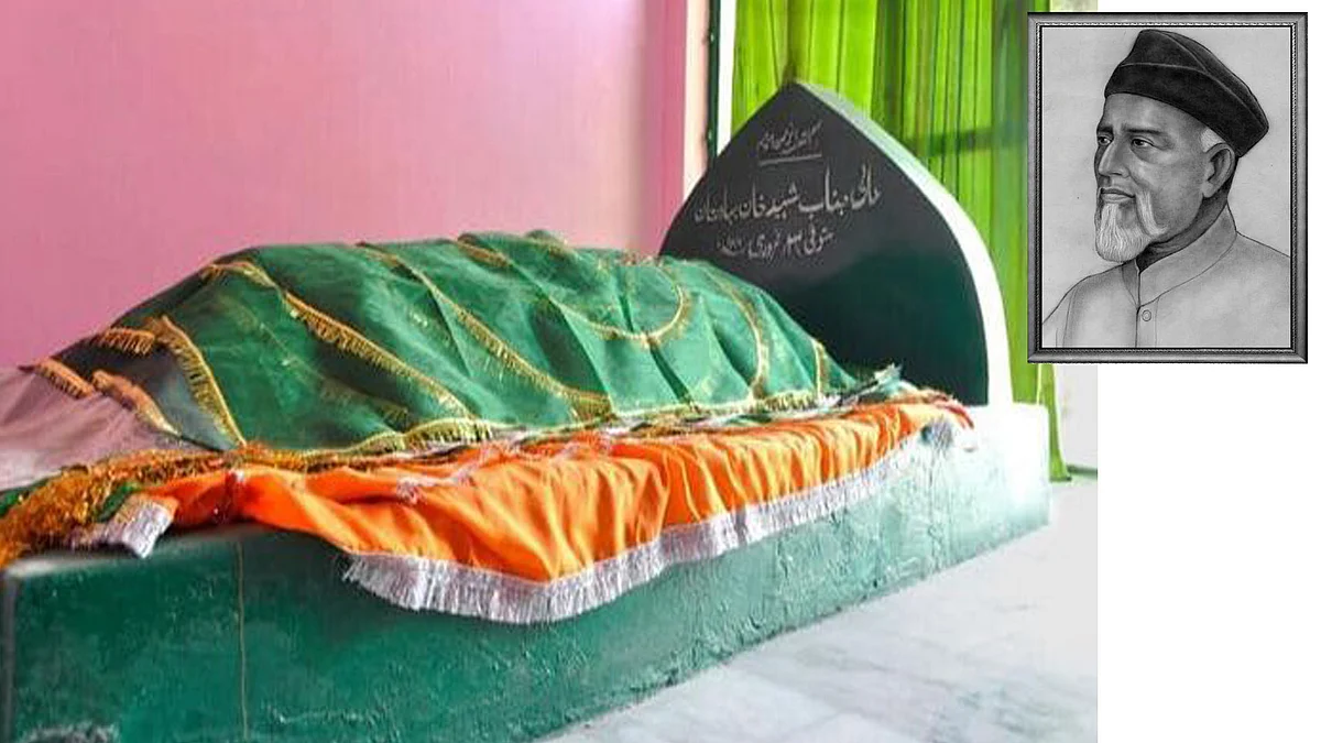 نواب خان بہاد ر خاں کی قبر،
تصویر شاہد صدیقی علیگ