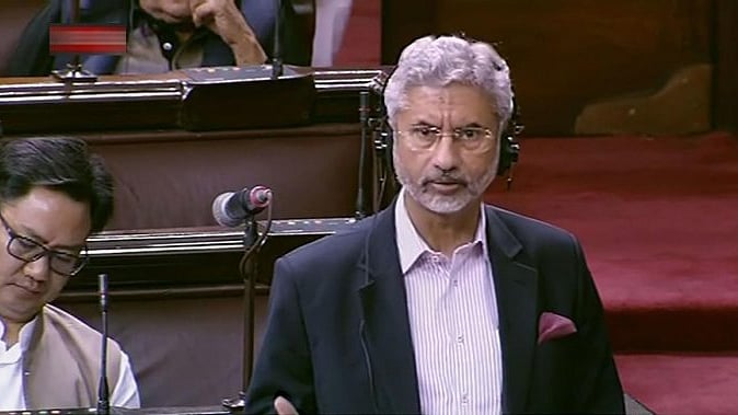وزیر خارجہ ایس جے شنکر / ویڈیو گریب