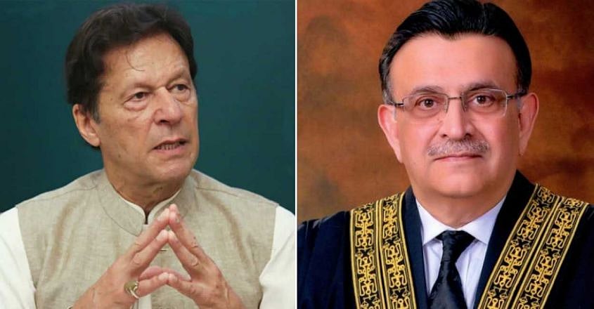 تحریک عدم اعتماد پر فیصلہ آئین کی خلاف ورزی: چیف جسٹس آف پاکستان