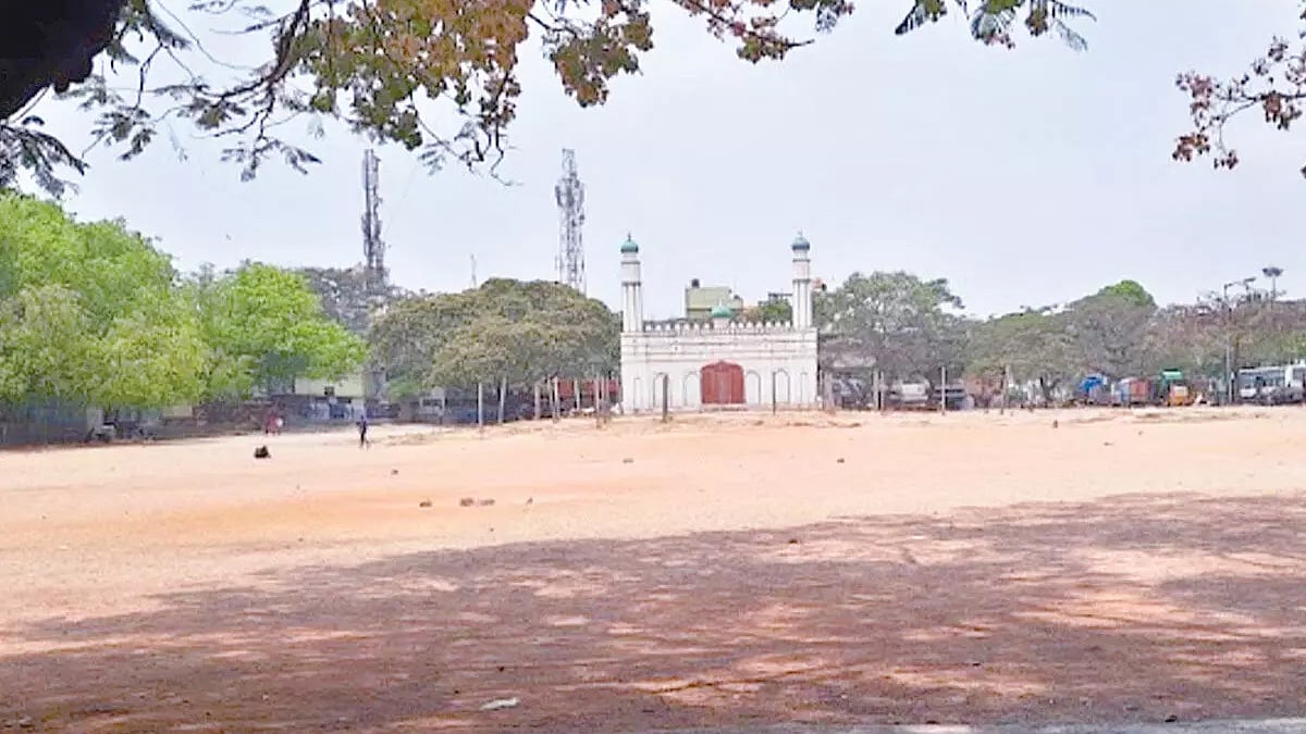 بنگلورو کا عیدگاہ میدان / سوشل میڈیا