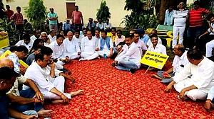 اگنی پتھ کے خلاف ہلدوانی میں کانگریسی رہنماؤں نے رکھا اپواس