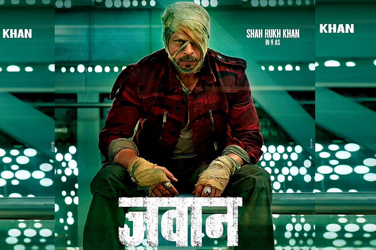 شاہ رخ خان نے فلم ’جوان‘ کا پوسٹر کیا شیئر