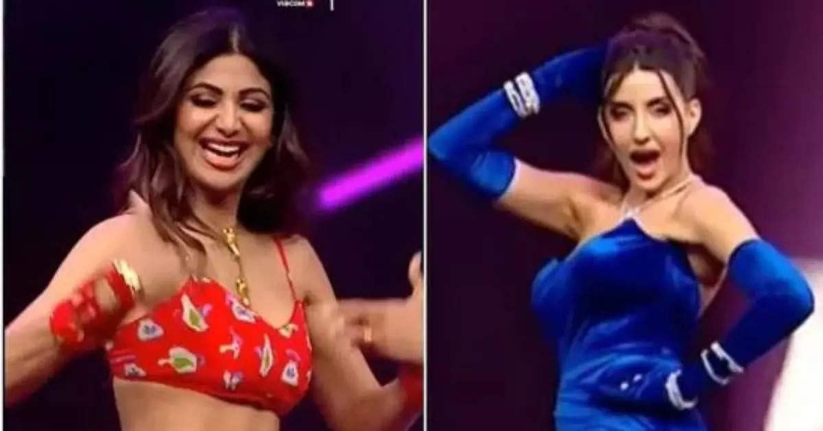 شلپا شیٹی نے نورا فتحی کے ساتھ 'بابو جی ذرا دھیرے چلو‘ گانے پر کیا ڈانس